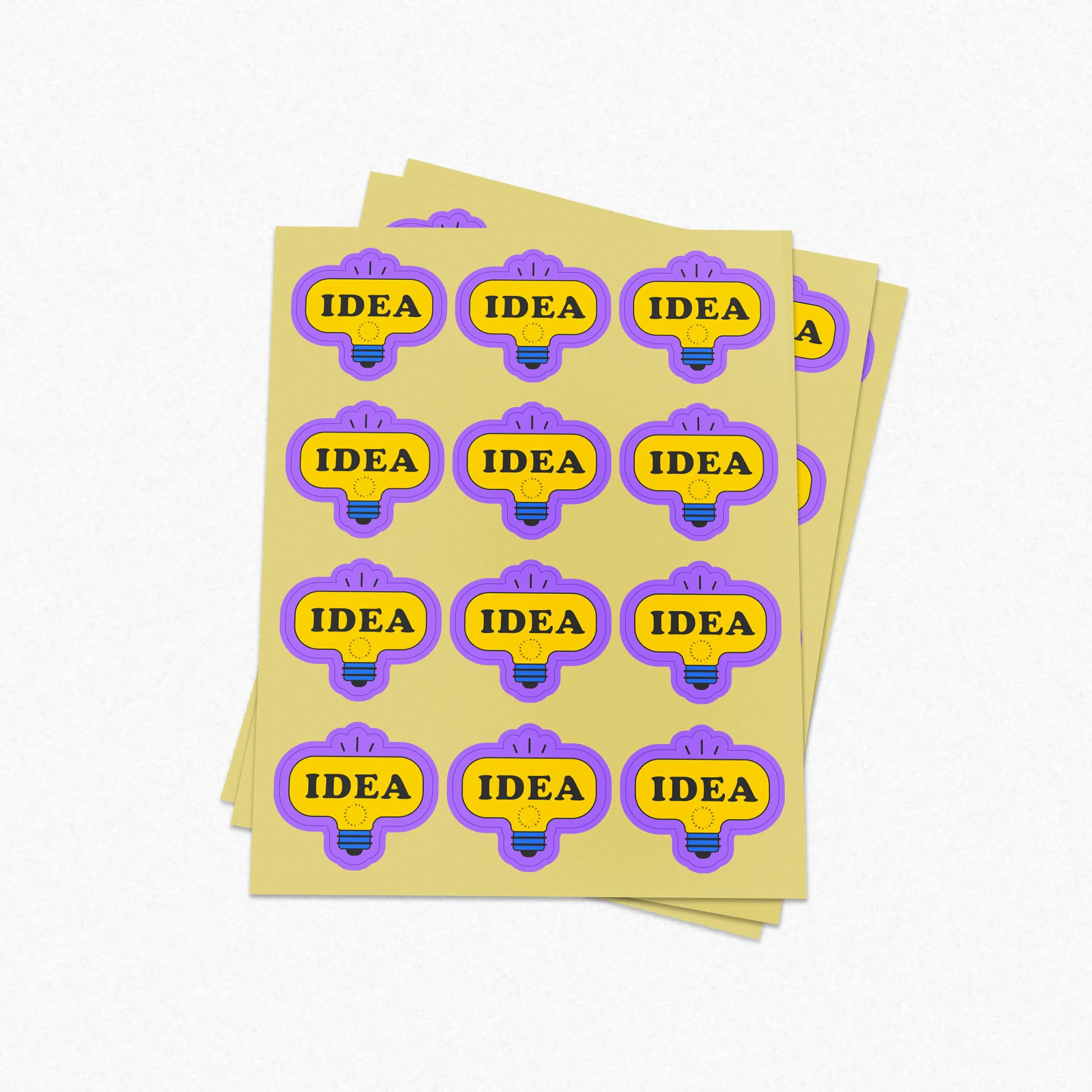 Custom Paper Sticker – image 1