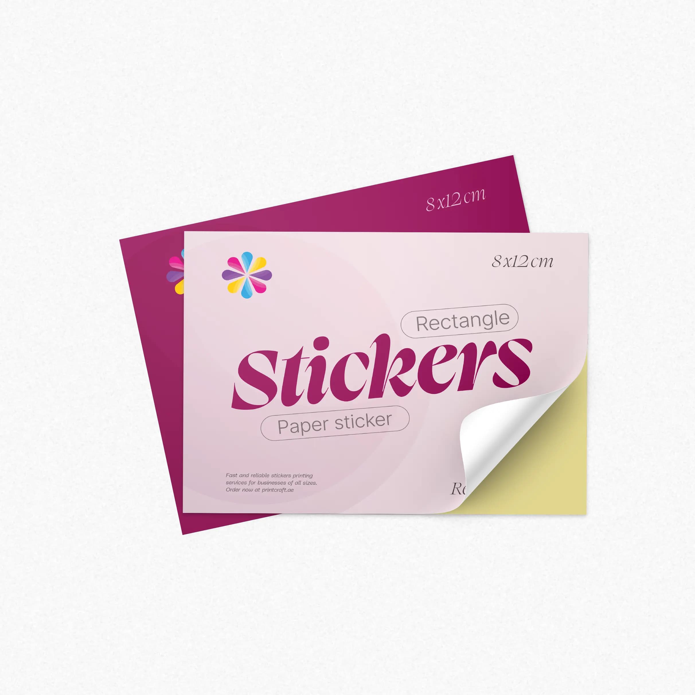 Paper Sticker (8x12 cm) – Paper Sticker – product photo