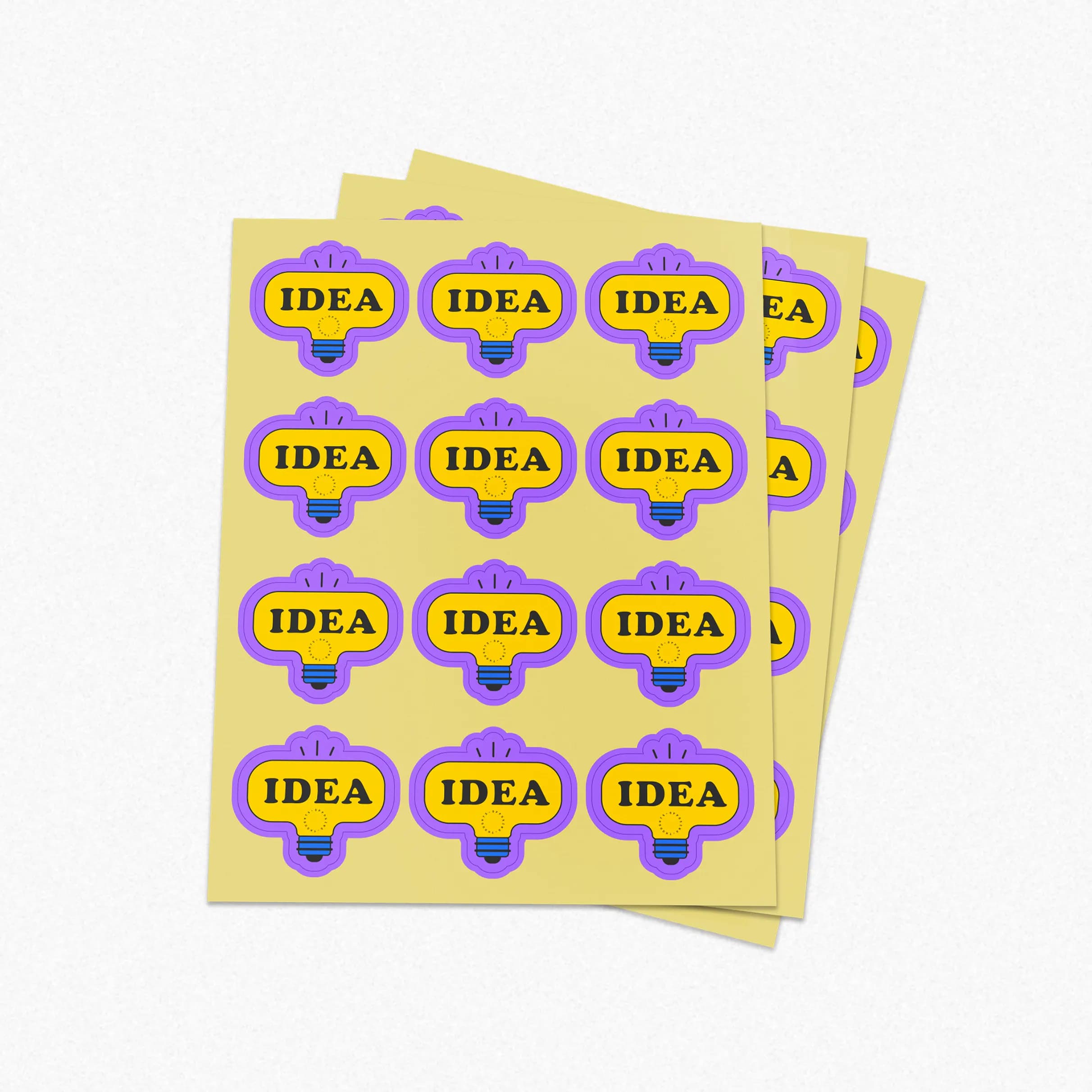 Custom Paper Sticker – Paper Sticker – product photo