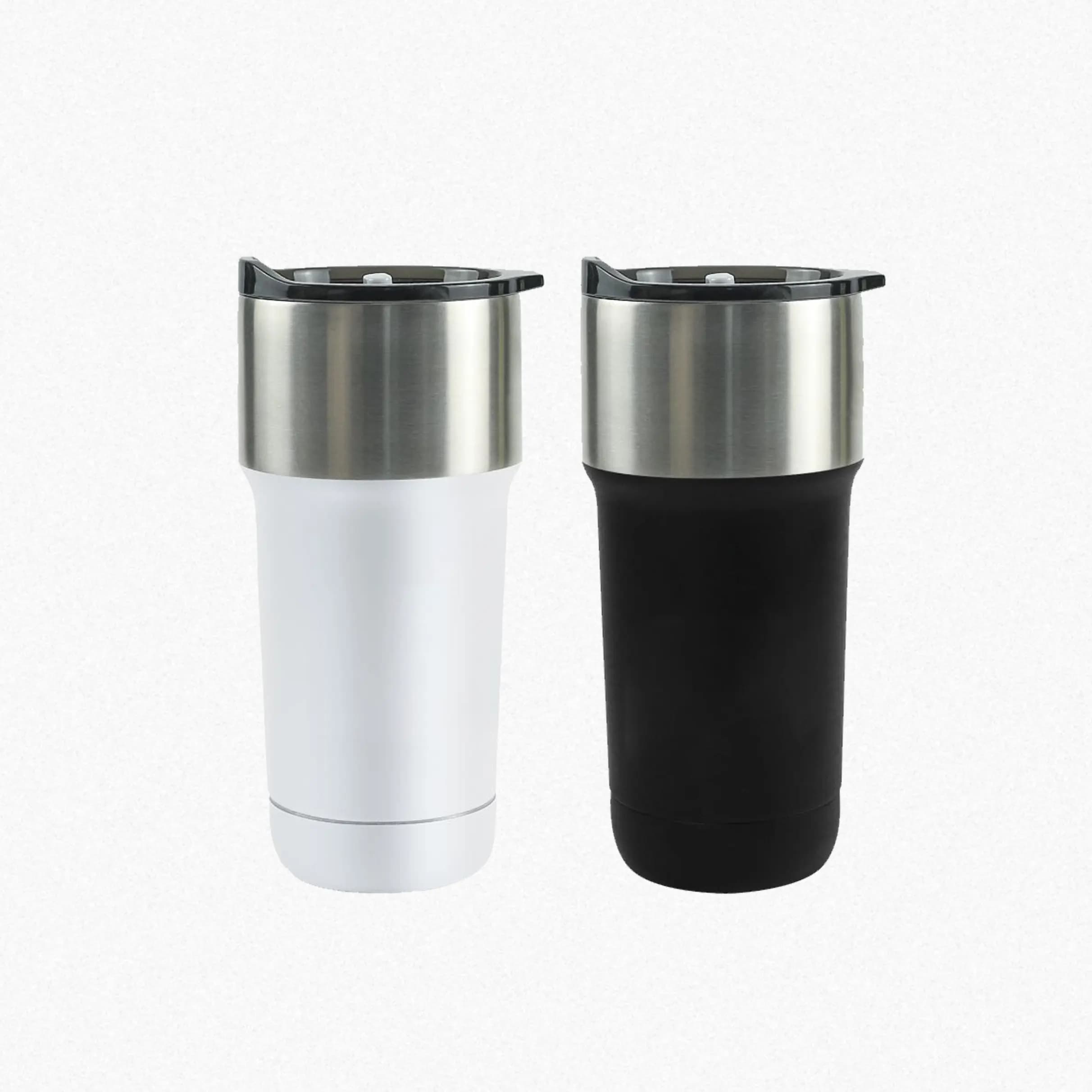 Double Wall SS Tumblers with Slide-Lock PP Lid 591ml (Bottles) – Printcraft