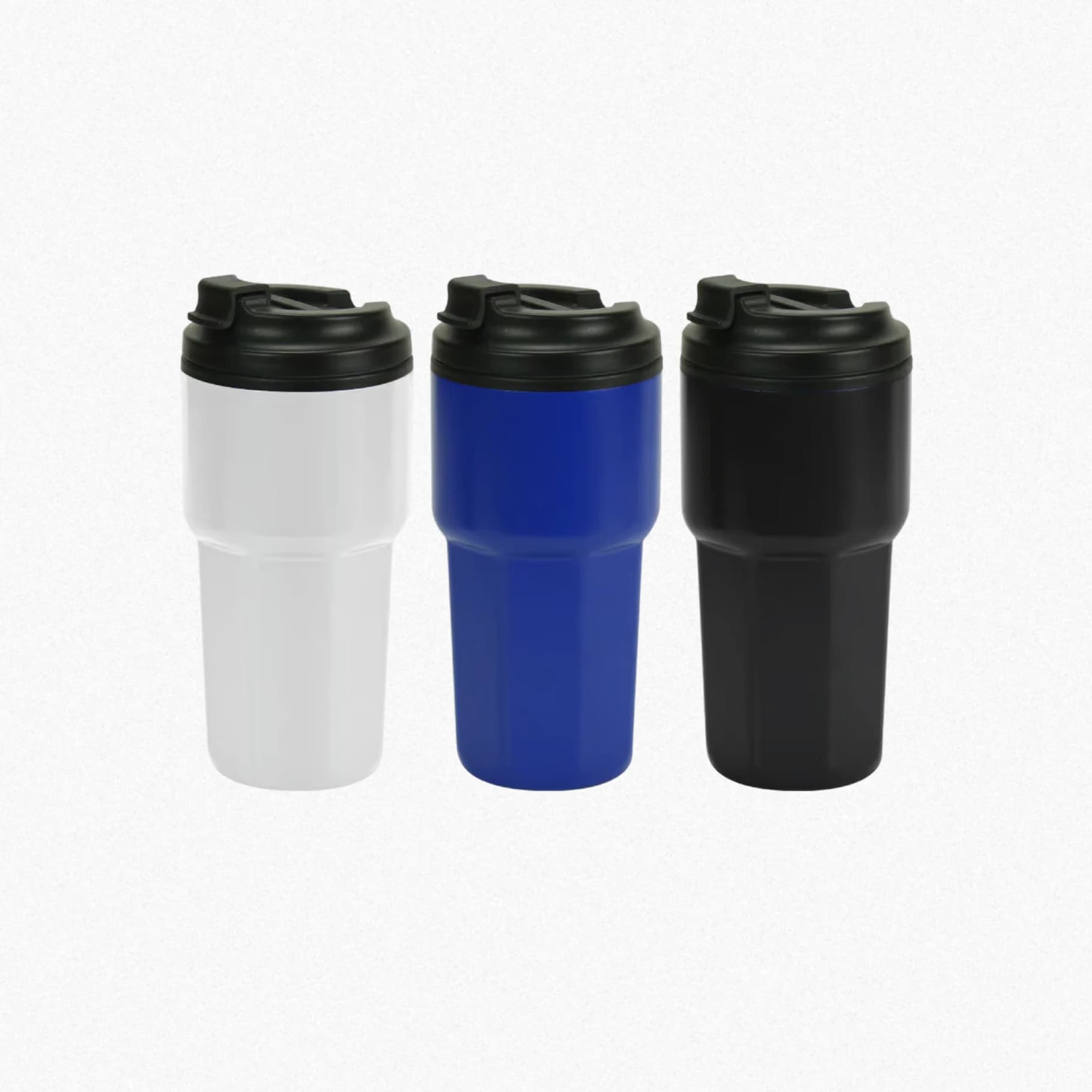 Double Wall Tumblers Flip-top PP Lid in 473ml (Bottles) – Printcraft