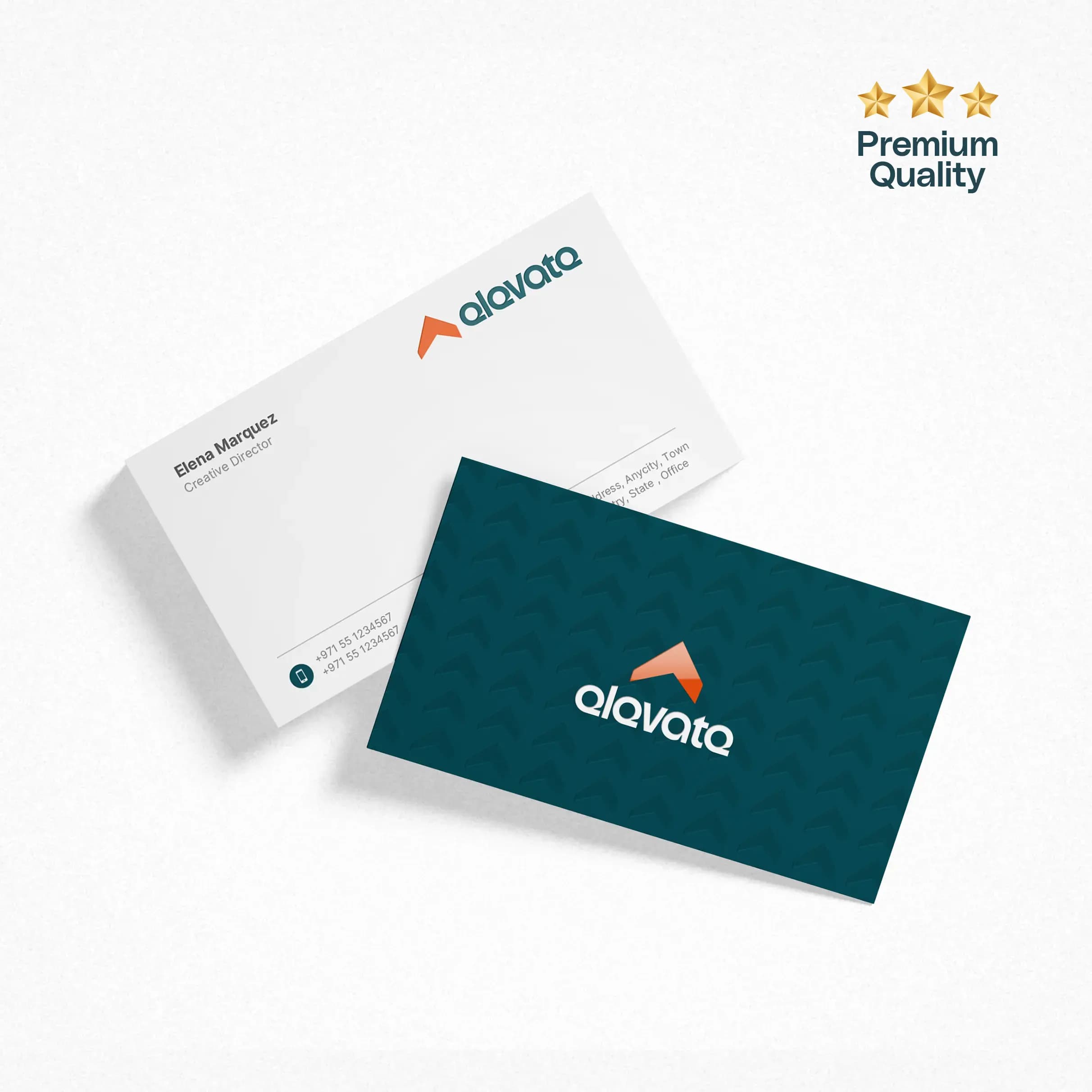 Spot UV Business Cards 400gsm Matte (Premium Business Card) – Printcraft