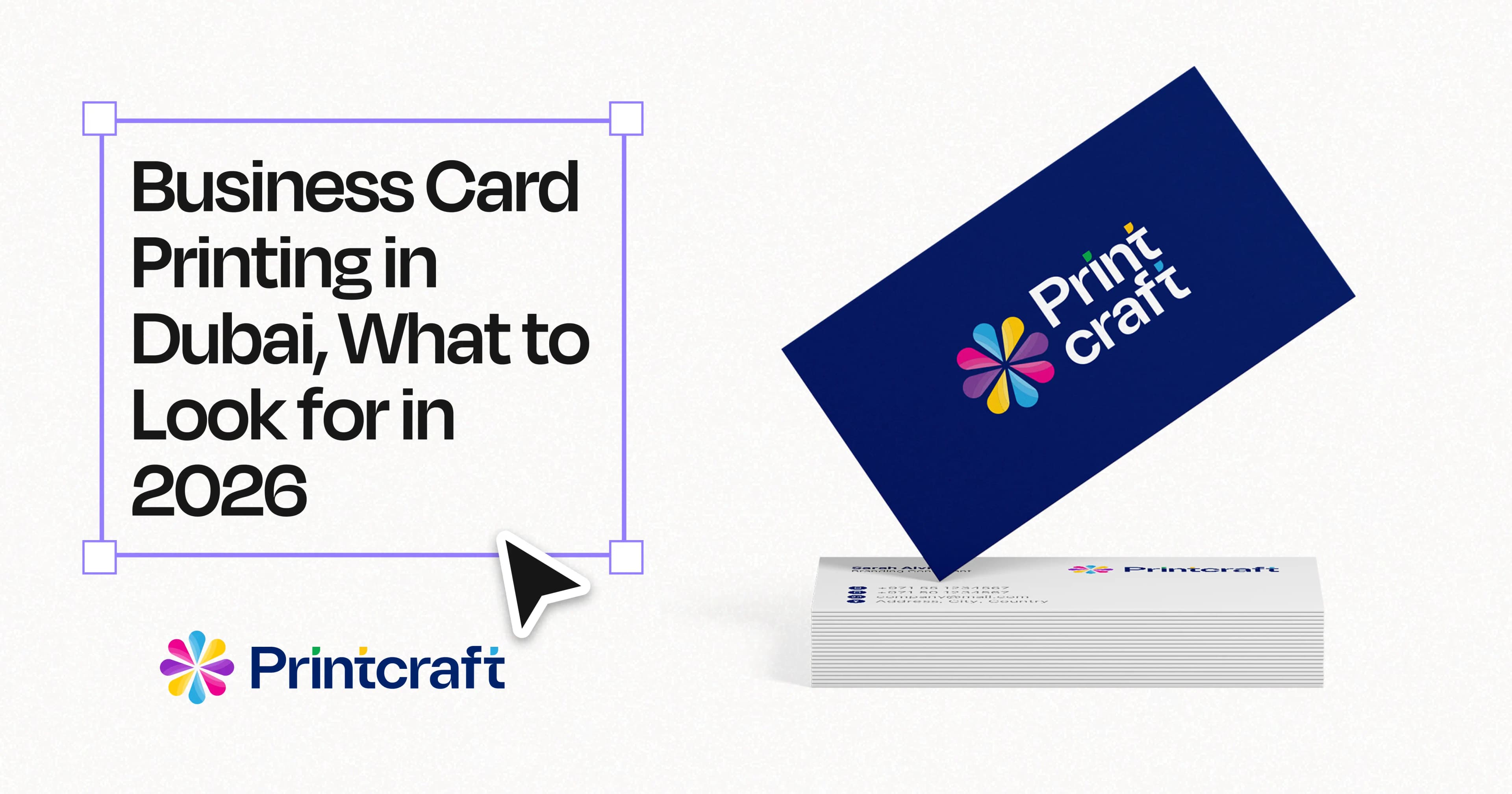 Featured image: Business Card Printing in Dubai, What to Look for in 2026