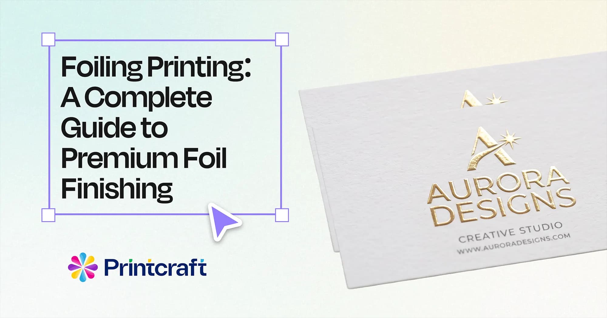 Featured image: Foiling Printing: A Complete Guide to Premium Foil Finishing
