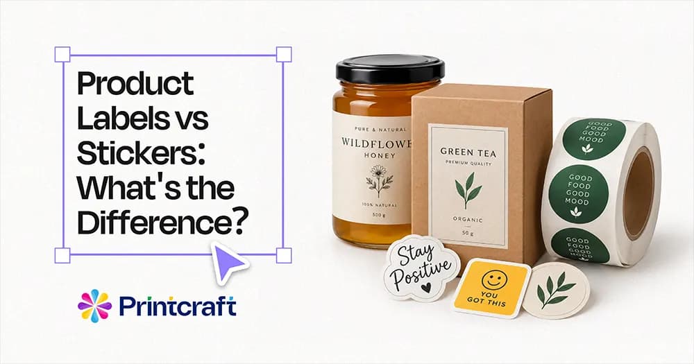 Featured image: Product Labels vs Stickers: What's the Difference?