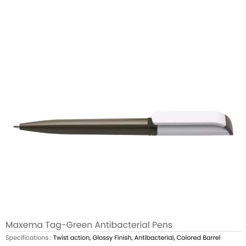 Tag Green Anti-Bacterial Pens – image 3
