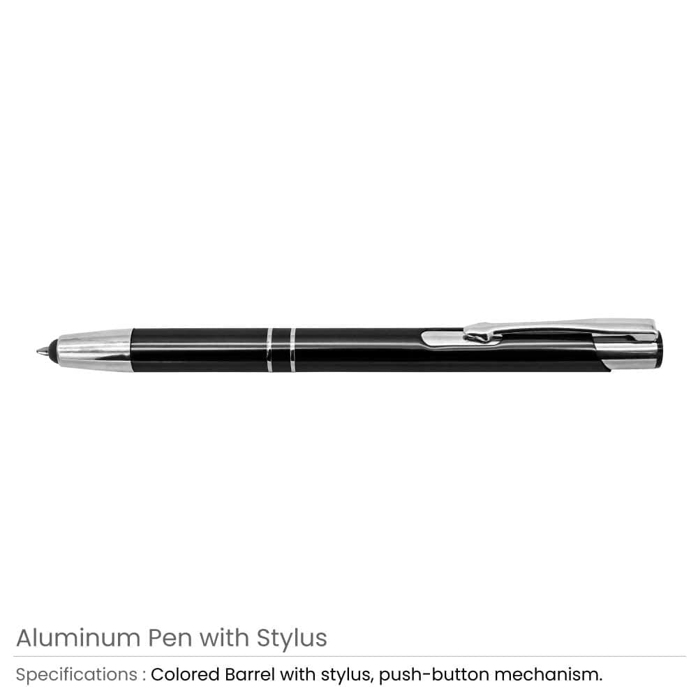 Aluminum Pens with Stylus – image 4