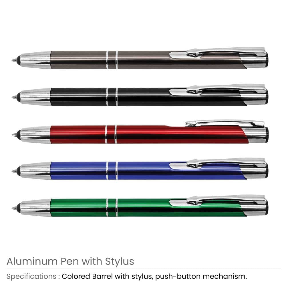 Aluminum Pens with Stylus – image 7