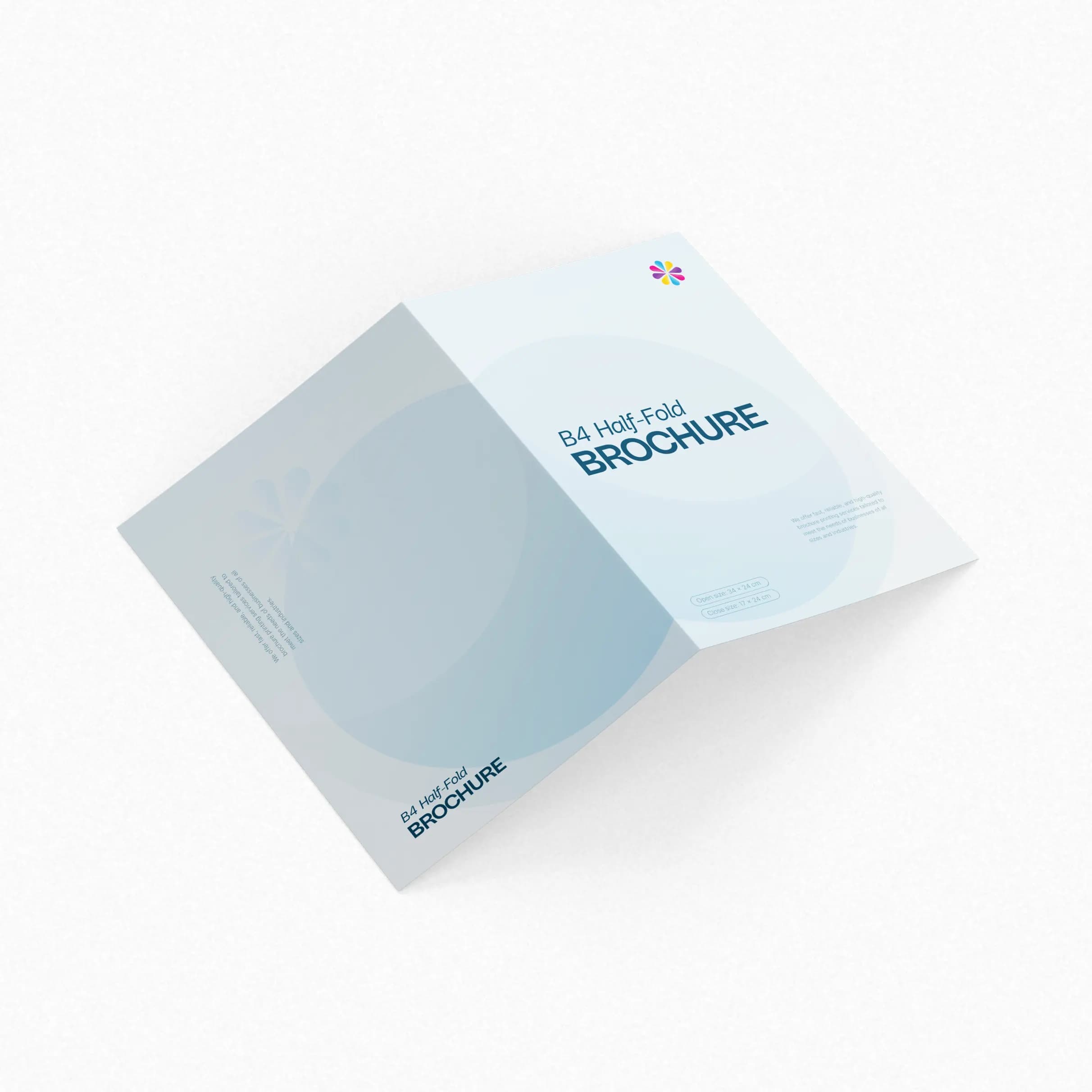 B4 Half-Fold Brochure (Half-Fold Brochures) – Printcraft