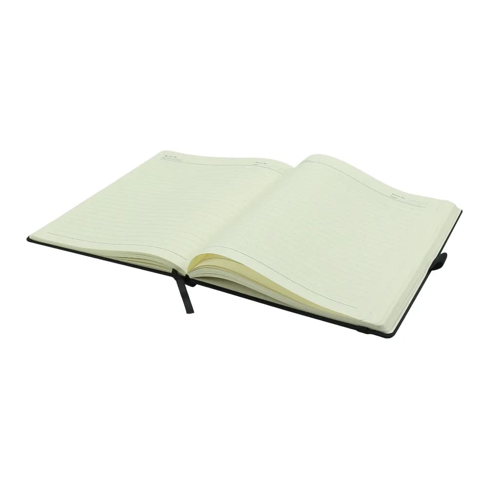 PU Notebooks B5 Size, Pen Loop, Ribbon Bookmark, Elastic Band – image 2