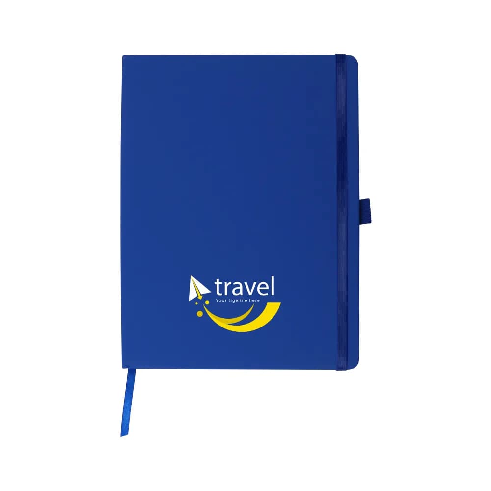 PU Notebooks B5 Size, Pen Loop, Ribbon Bookmark, Elastic Band – image 3