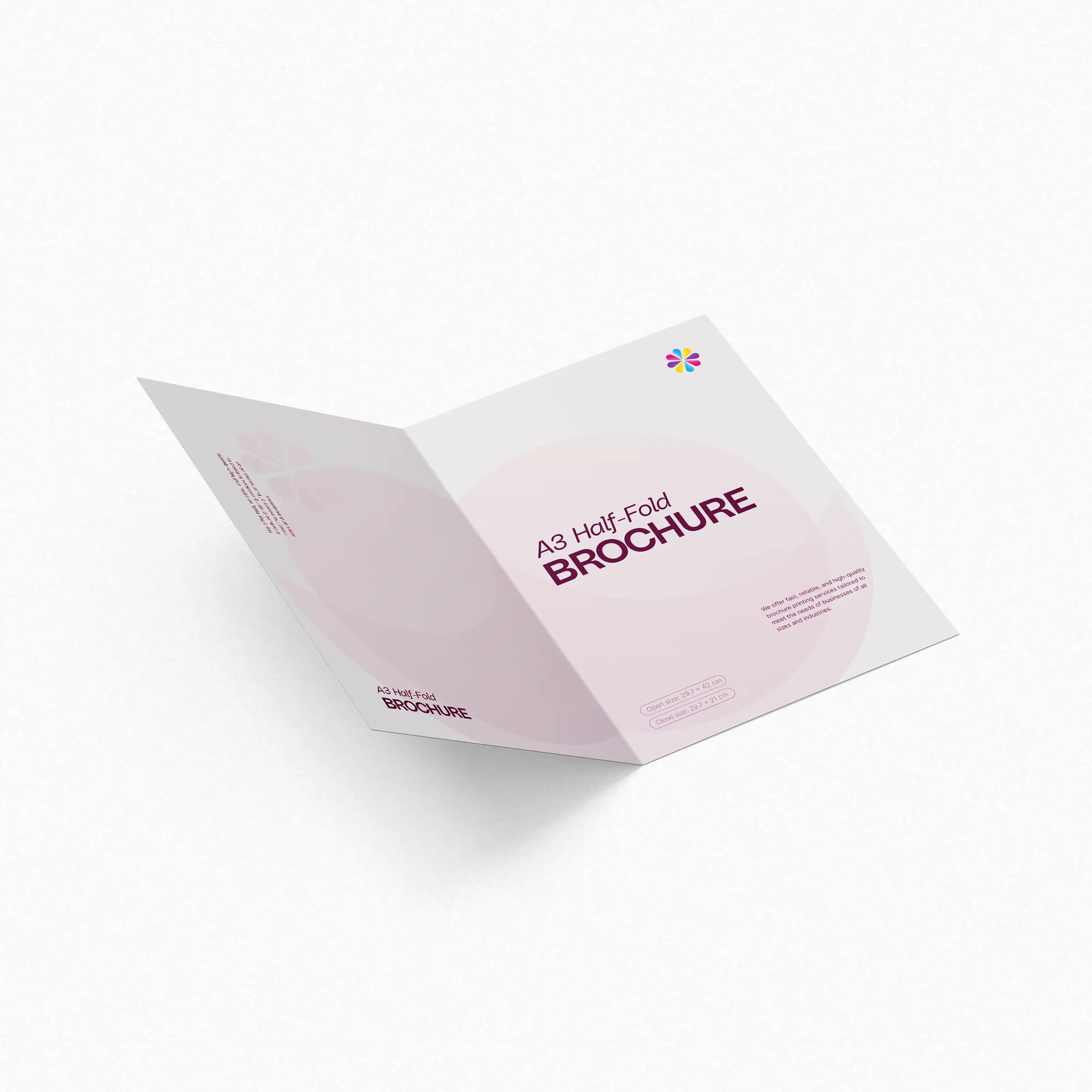 A3 Half-Fold Brochure (Half-Fold Brochures) – Printcraft