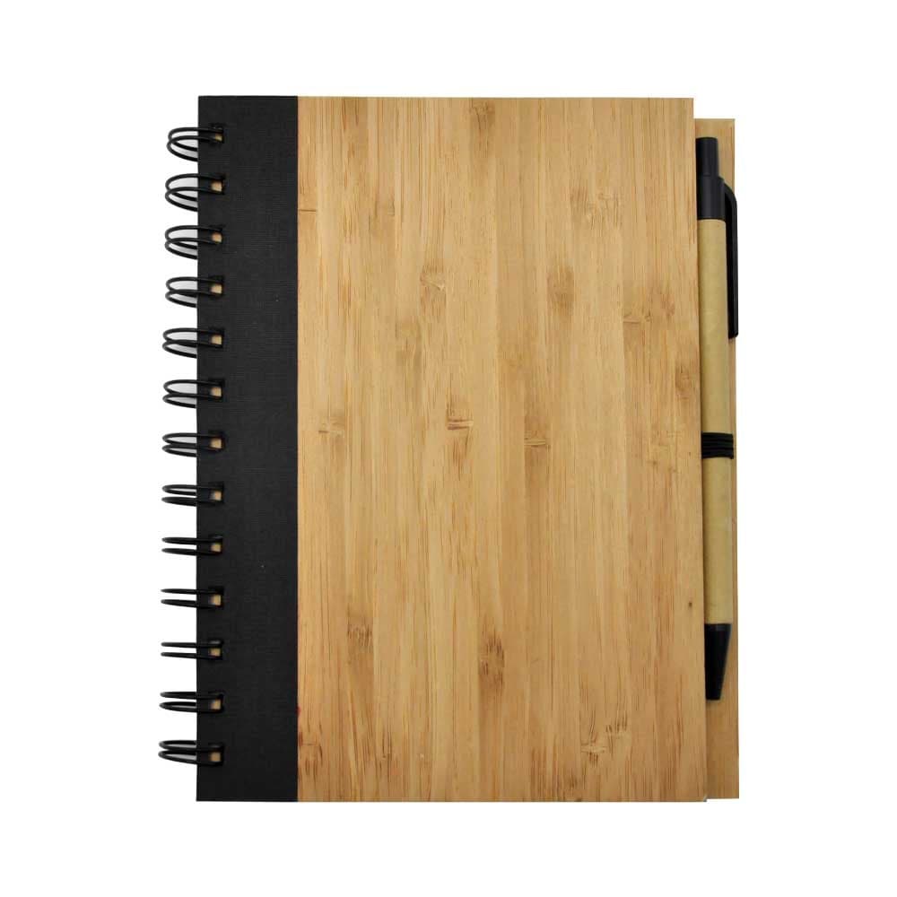 Bamboo Notebook with Pen – image 4