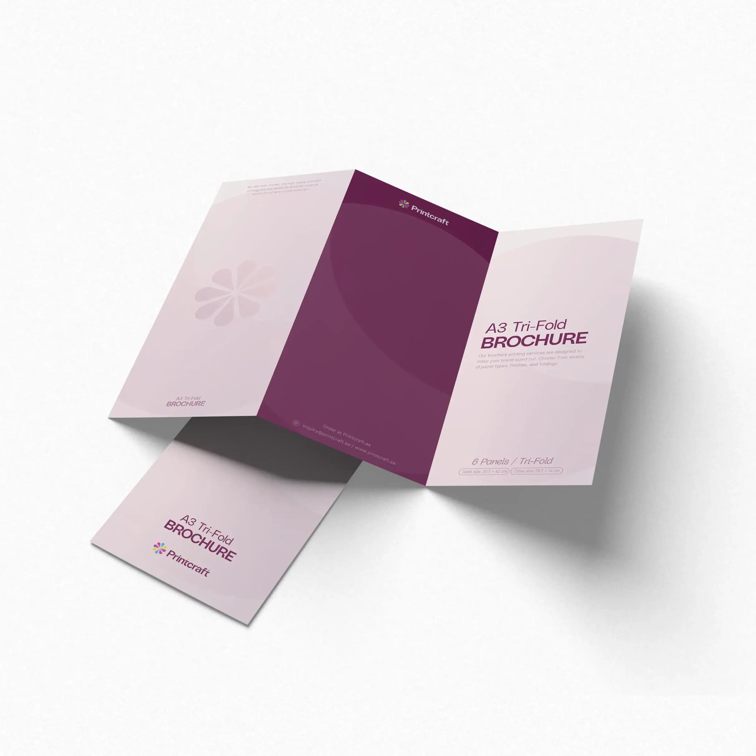 A3 Tri-Fold Brochure (Tri-Fold Brochures) – Printcraft