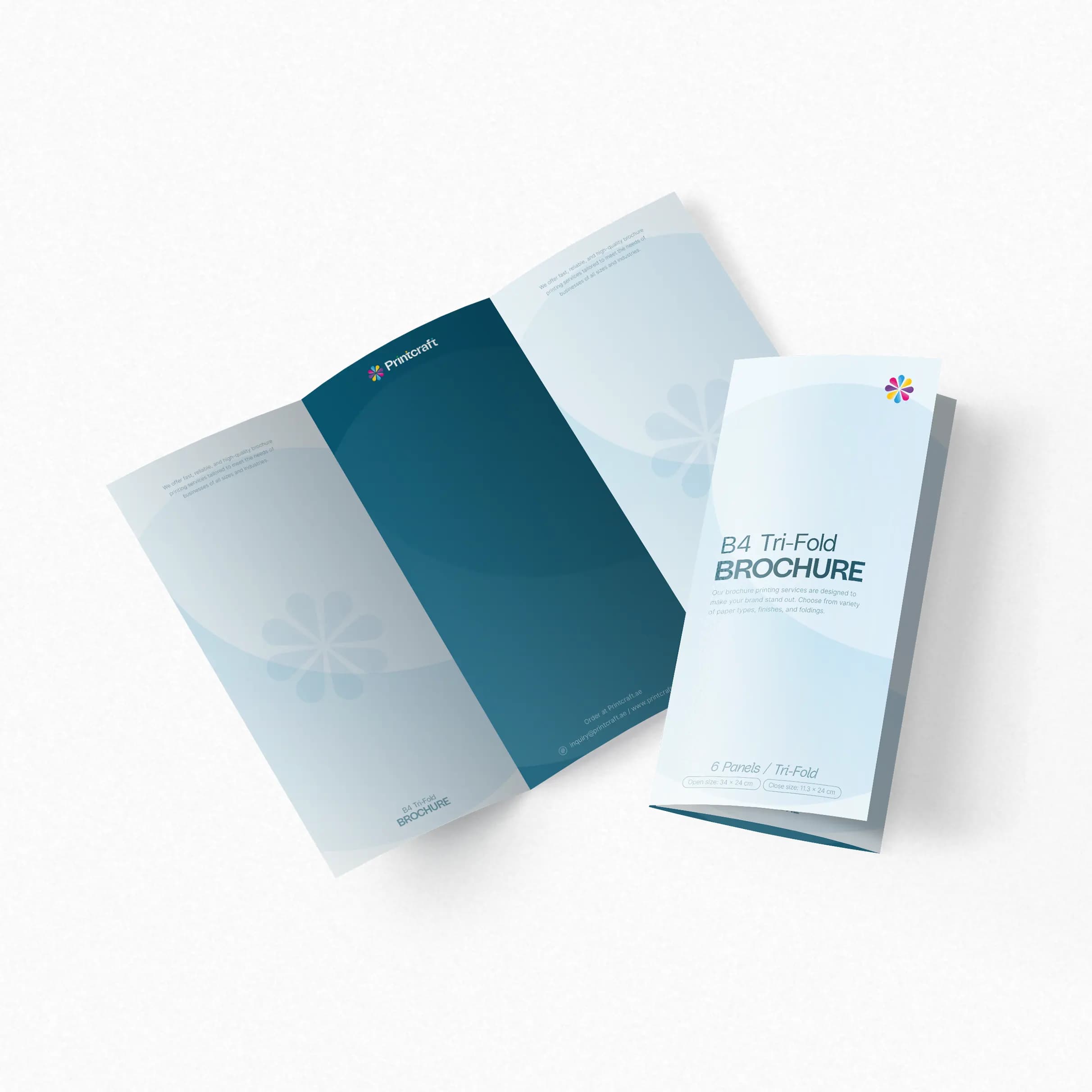B4 Tri-Fold Brochure (Tri-Fold Brochures) – Printcraft