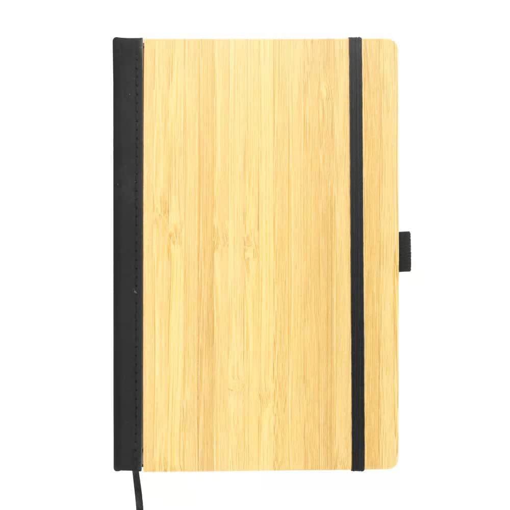 A5 Size Bamboo Notebooks with Pen Loop & Page Marker – image 5