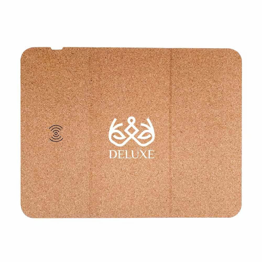 Cork Foldable Mousepads with 15W Wireless Charging – image 1