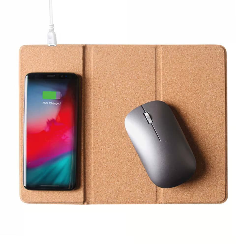 Cork Foldable Mousepads with 15W Wireless Charging – image 5