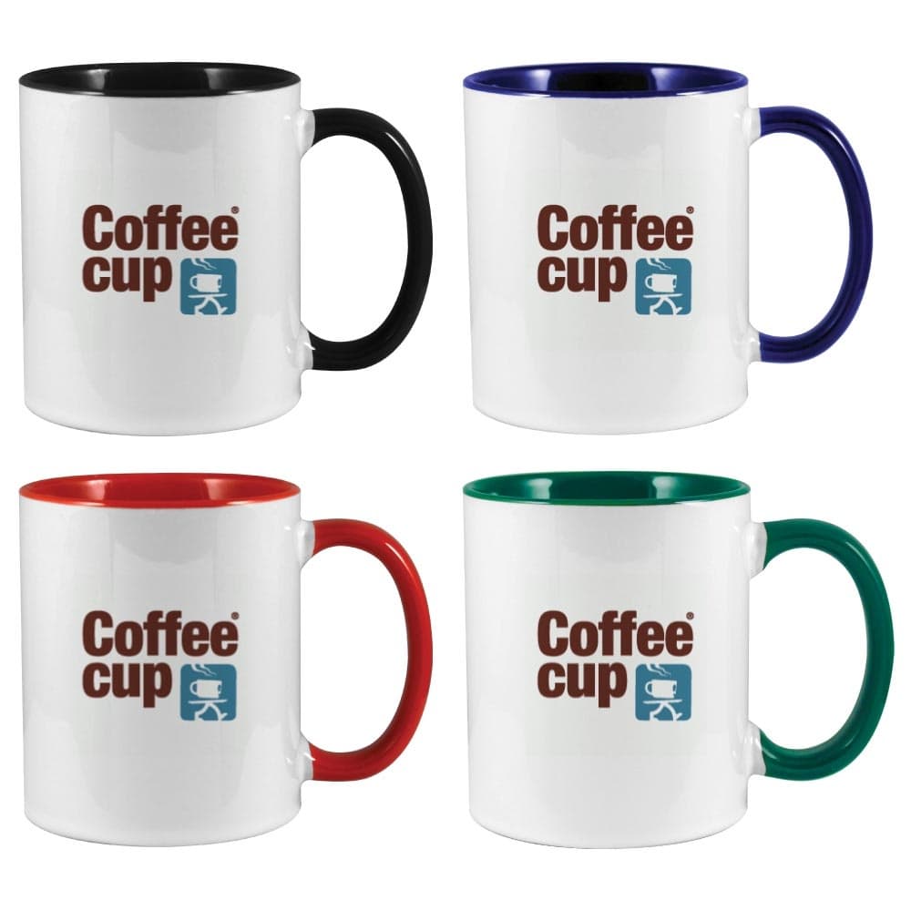 Two Tone Ceramic Mugs – image 1