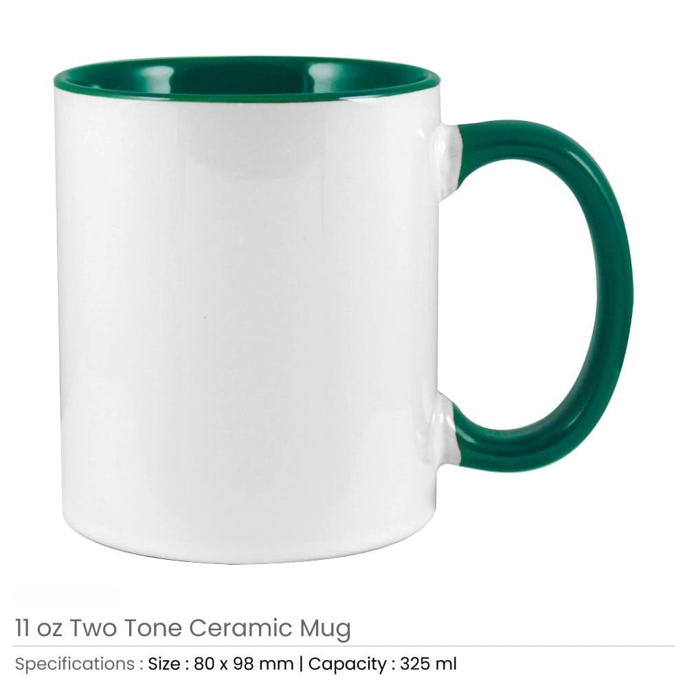 Two Tone Ceramic Mugs – image 5