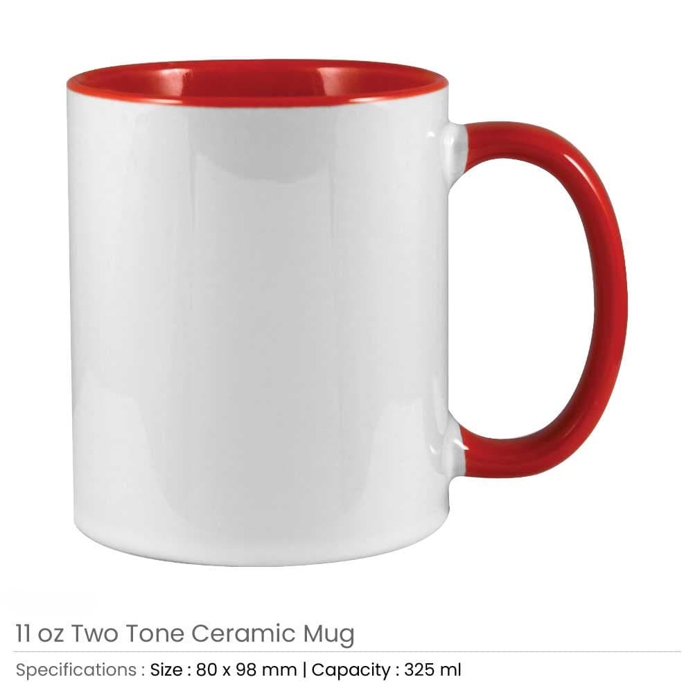 Two Tone Ceramic Mugs – image 6