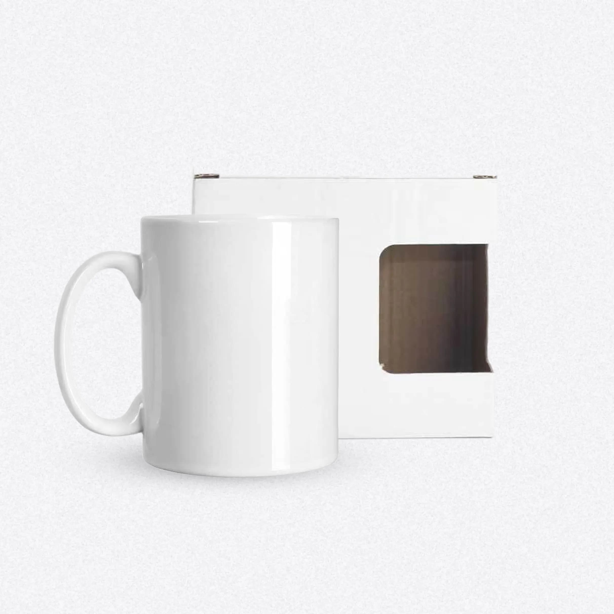 White Sublimation Ceramic Mugs with Box 11 oz (Drinkwares) – Printcraft