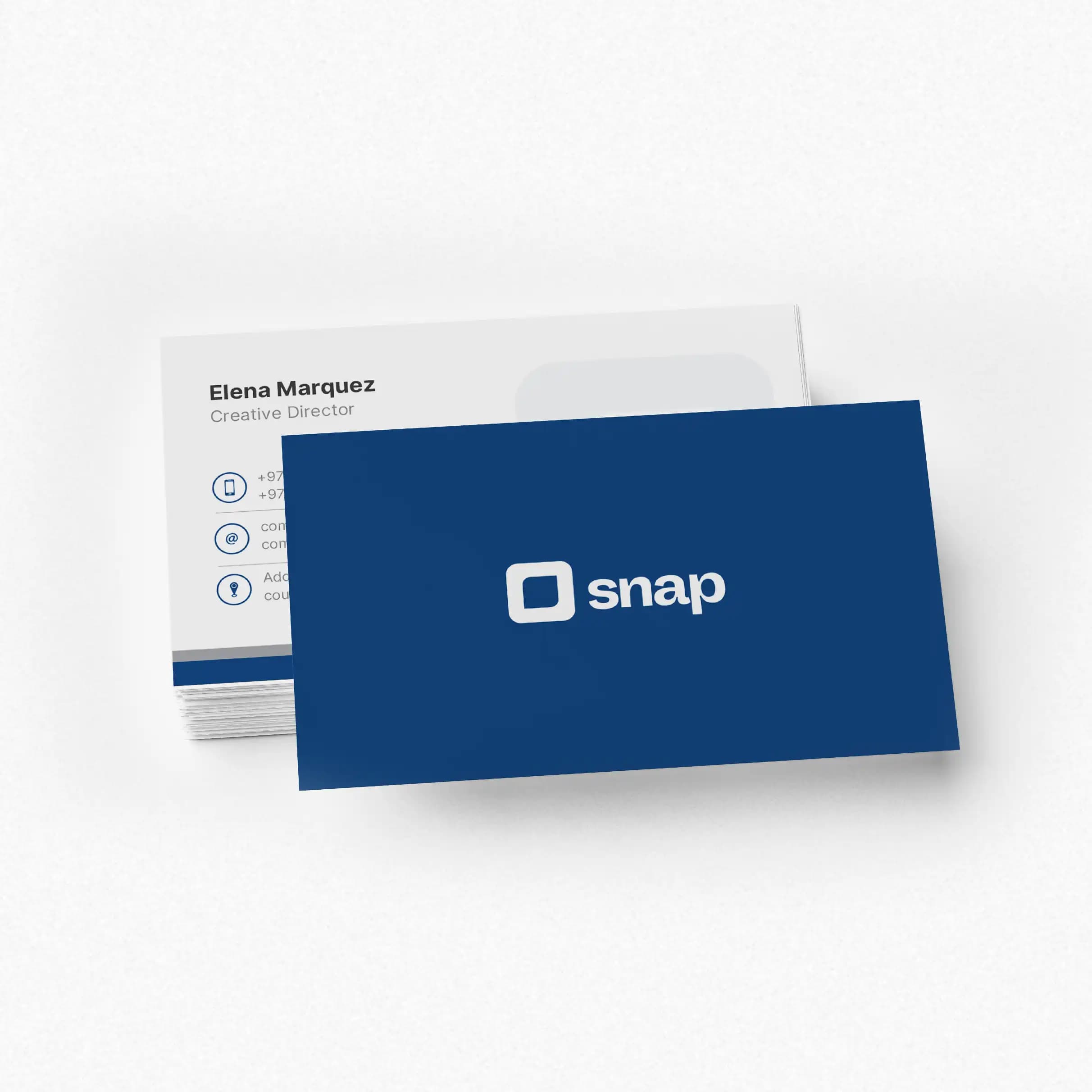 400gsm Uncoated Business Cards – image 1