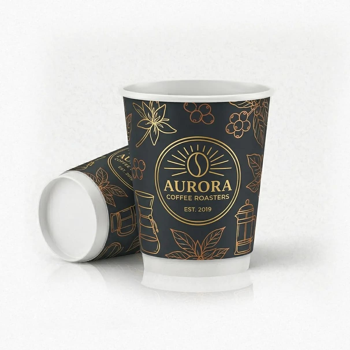 6.5oz Paper Cup (240cc) - Double Wall – image 1