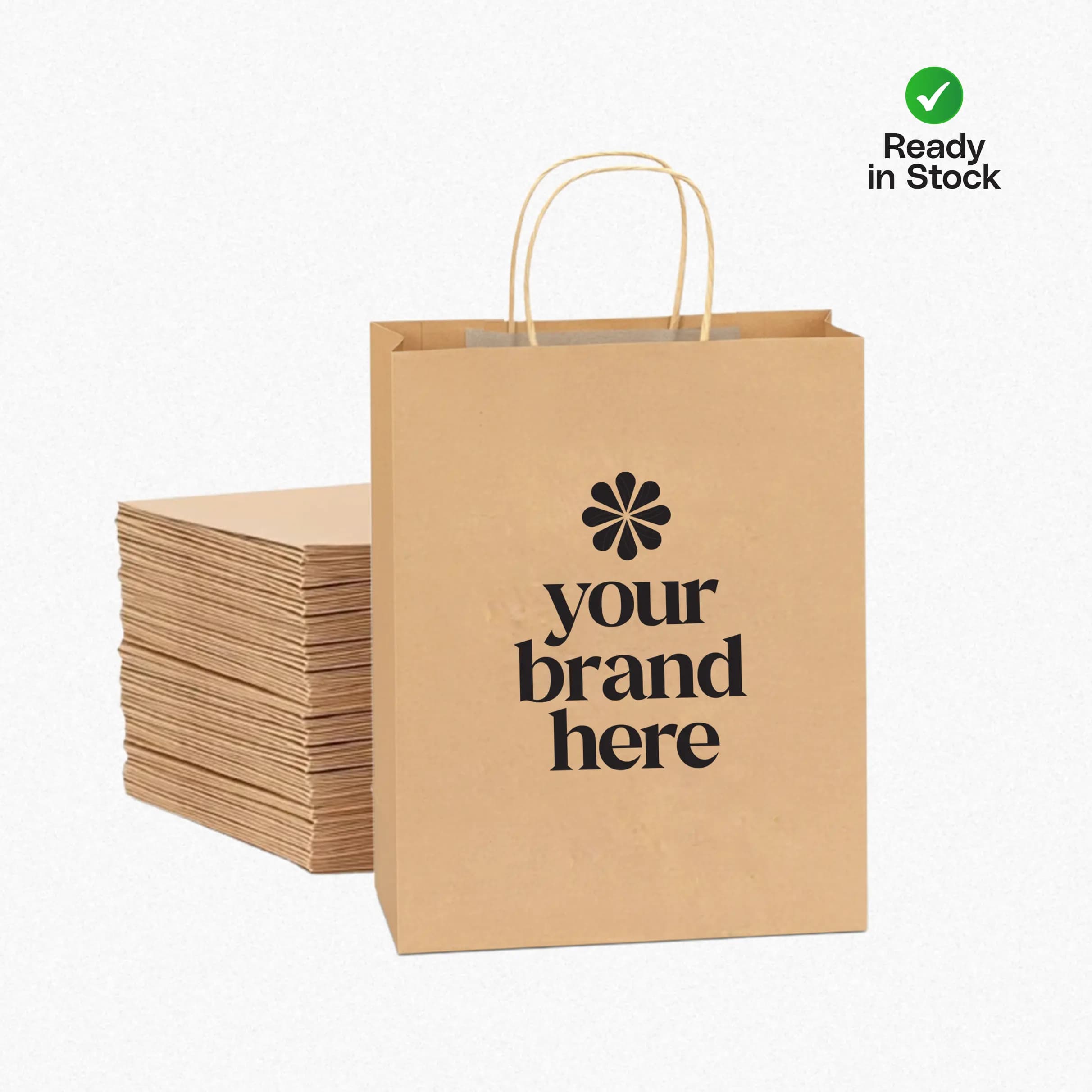 Brown Kraft Paper Bags, Multiple Sizes (Readymade Kraft Paper Bags) – Printcraft