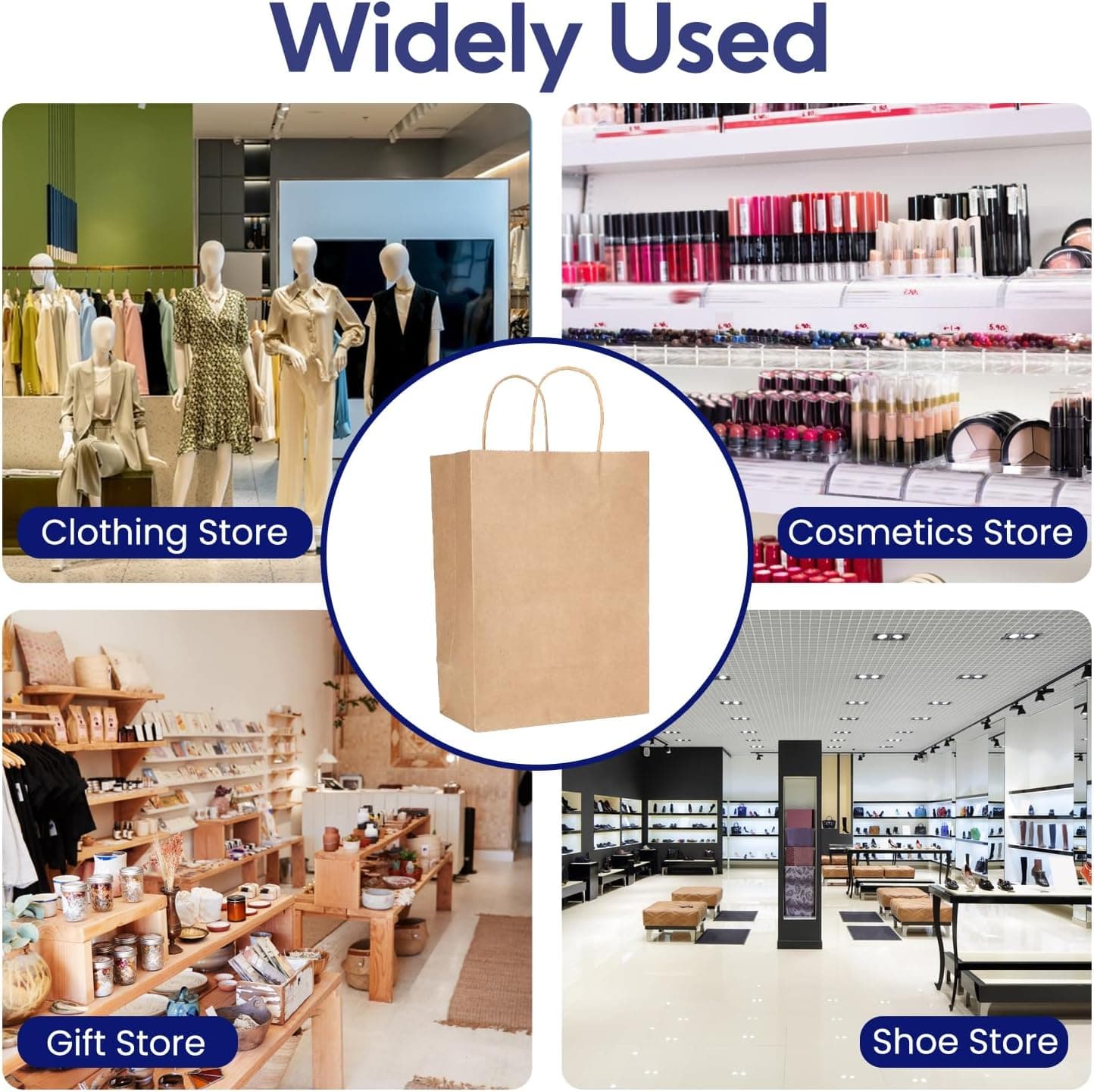 Brown Kraft Paper Bags, Multiple Sizes – image 5