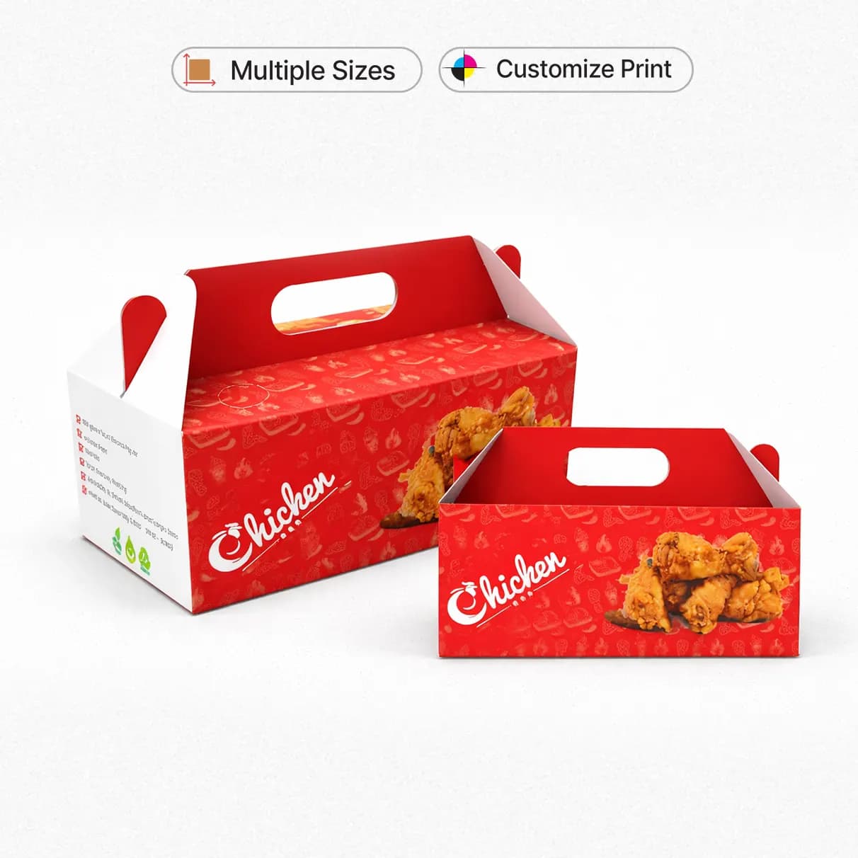 Premium Gable Box (Multiple Sizes) – Fast Food Boxes – product photo