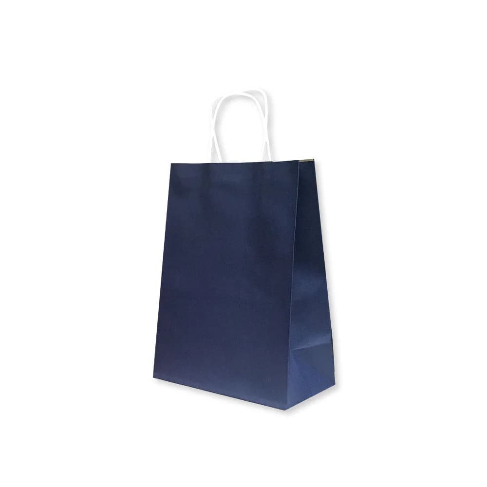 Navy Blue Kraft Paper Bags, Multiple Sizes – image 4