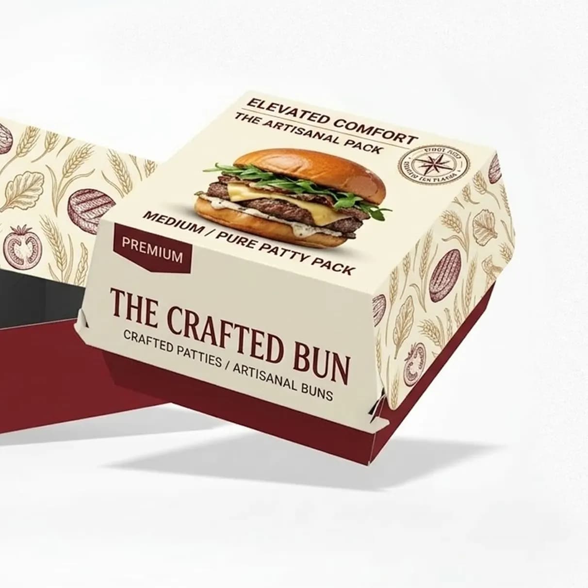 Pearl Burger Box, Multiple Sizes – image 1