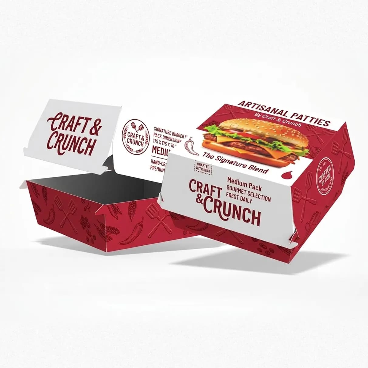 Pearl Burger Box, Multiple Sizes – image 4
