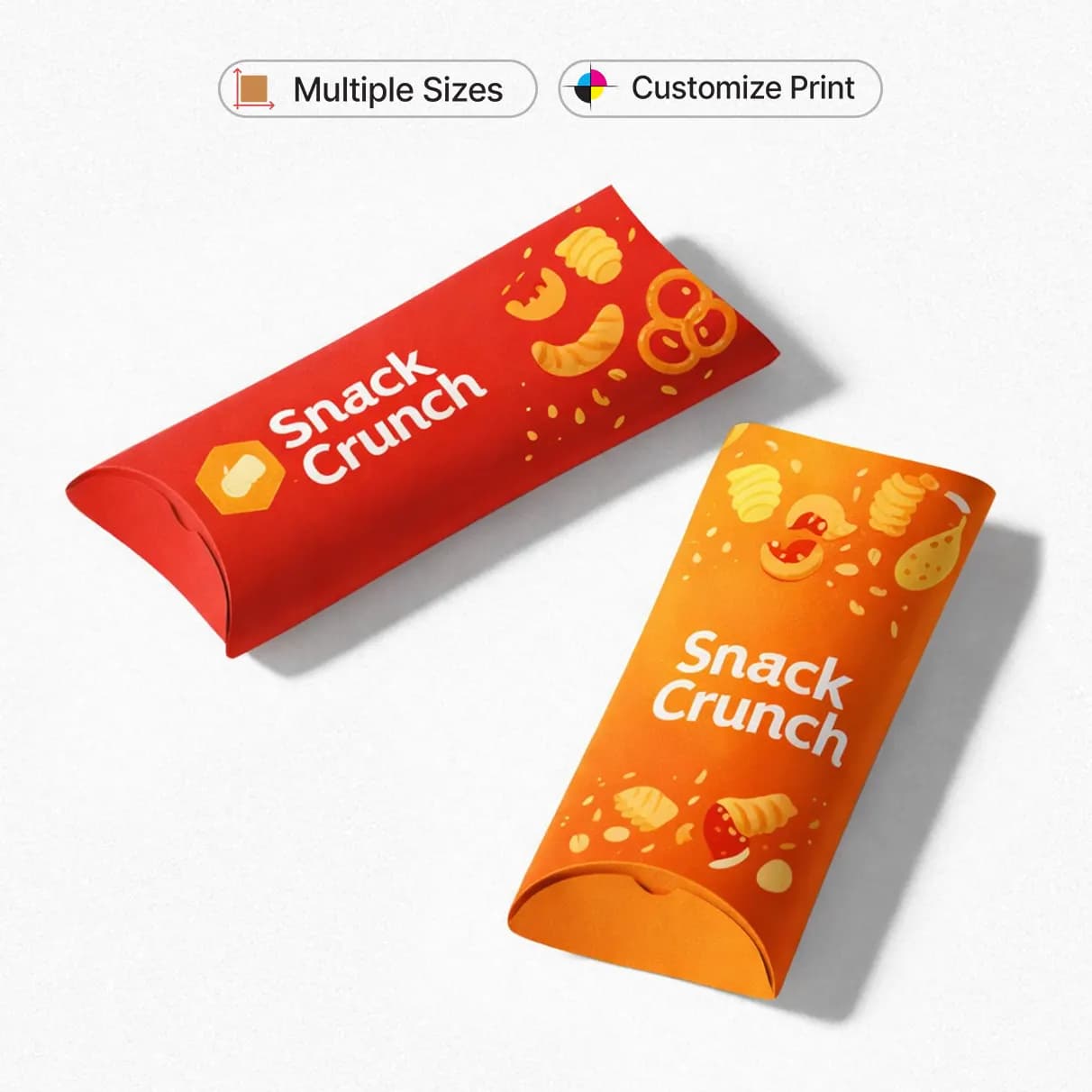 Pillow Box, Multiple Sizes – Fast Food Boxes – product photo