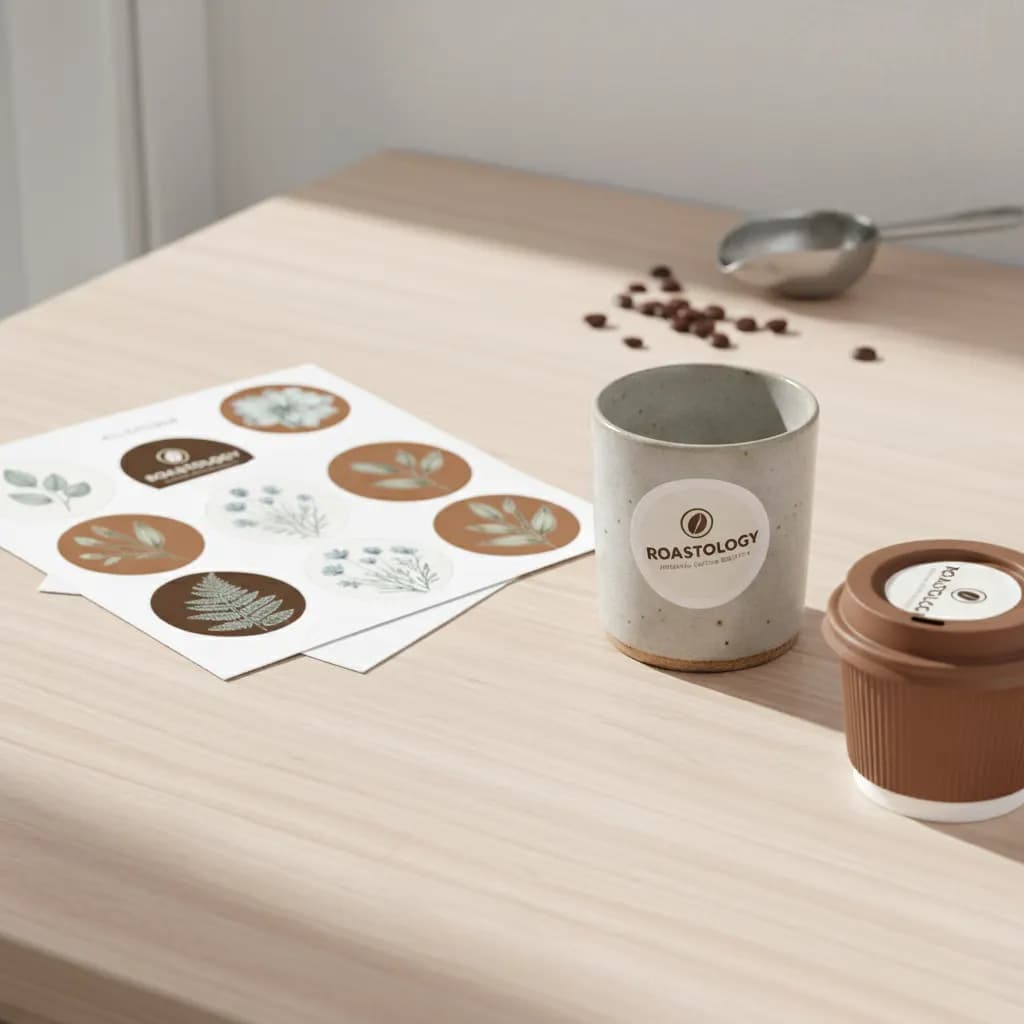 Round PVC Sticker – image 4