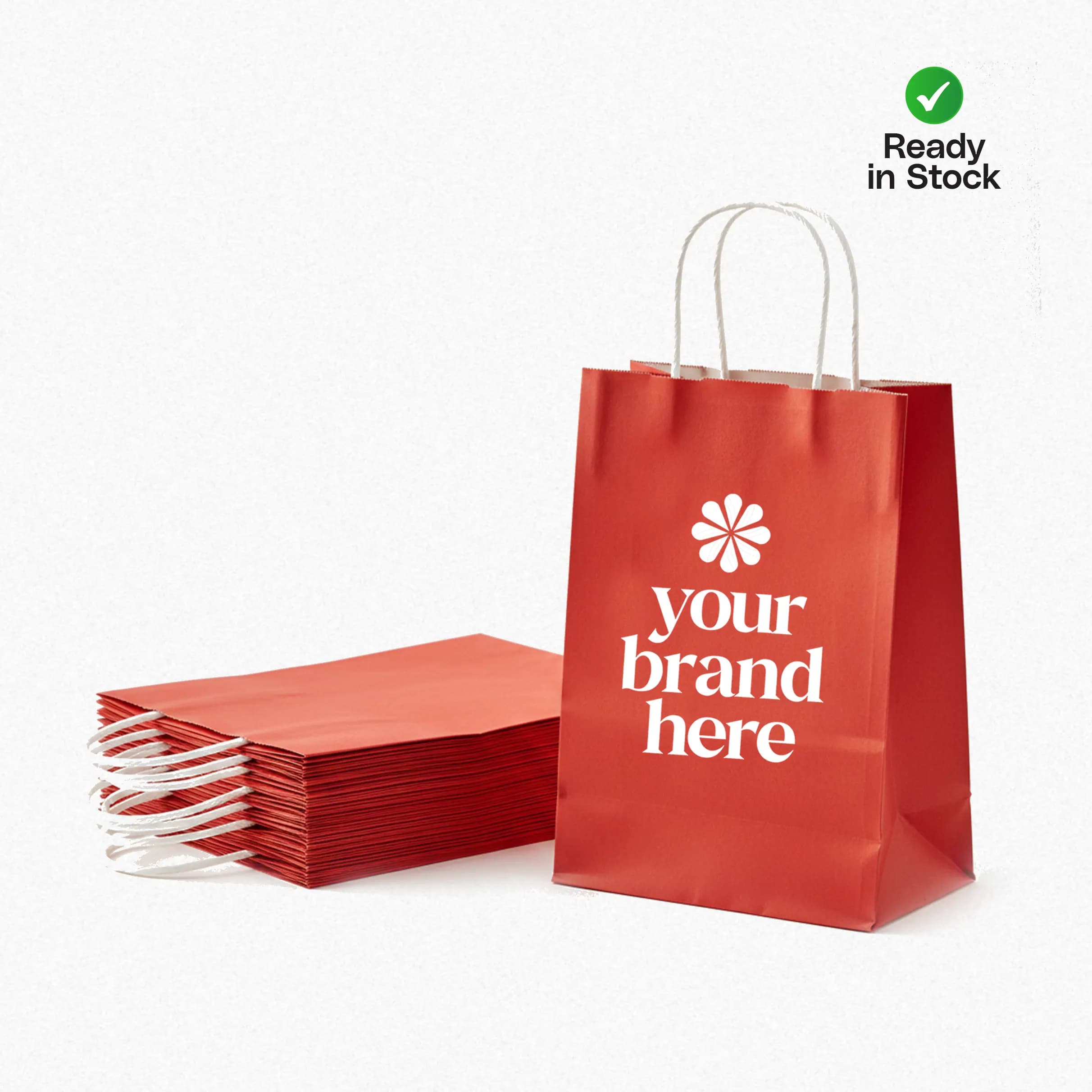 Red Kraft Paper Bags, Multiple Sizes (Readymade Kraft Paper Bags) – Printcraft