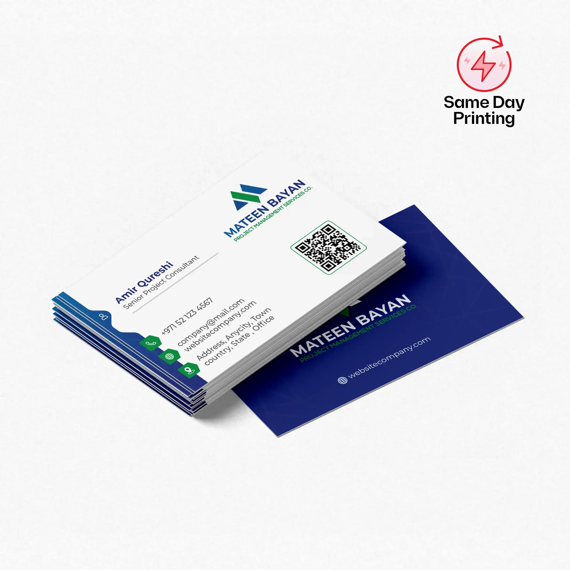 Same Day Business Card Printing (Same Day Printing) – Printcraft