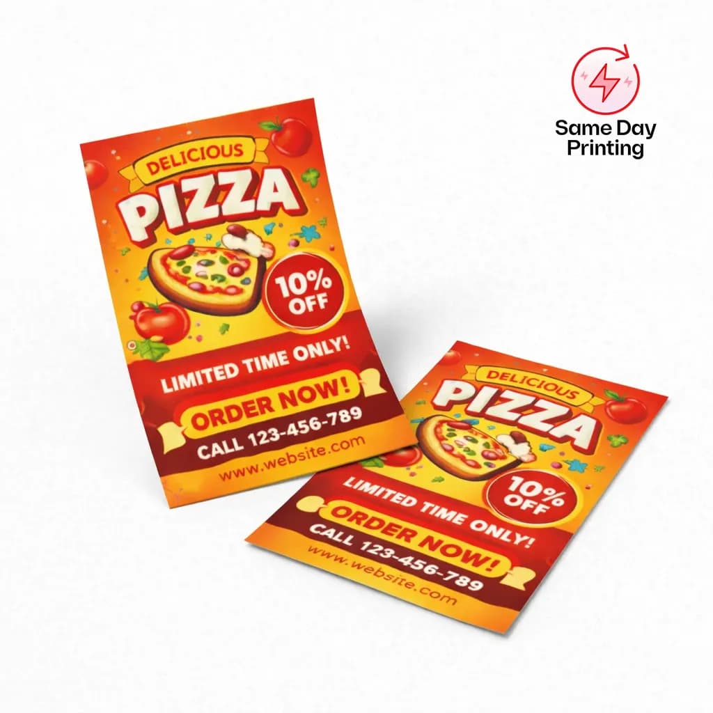 Same Day Flyers Printing (Same Day Printing) – Printcraft