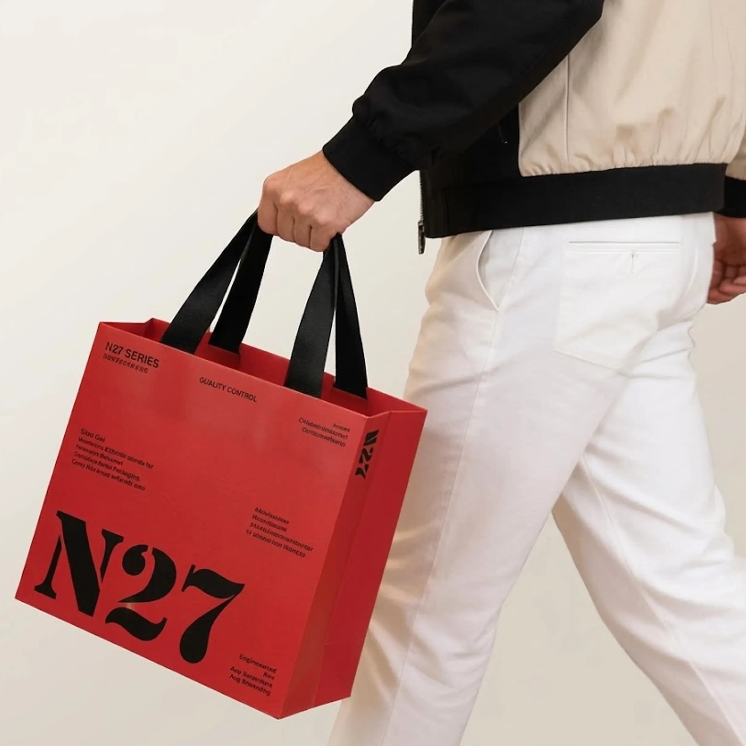 Small Paper Shopping Bag - 18x18x7cm – image 4