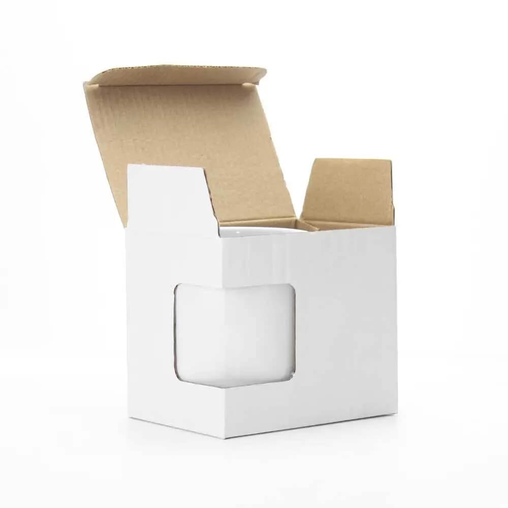 White Sublimation Ceramic Mugs with Box 11 oz – image 4