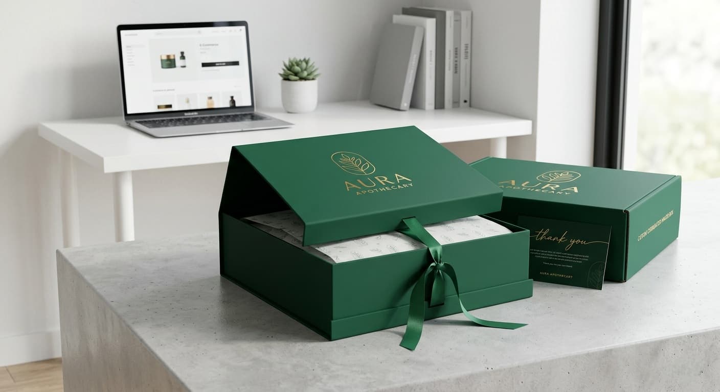 Featured image: The Strategic Guide to Premium Custom Packaging for Modern Brands