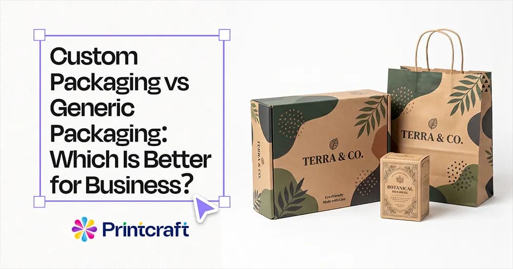 Featured image: Custom Packaging vs Generic Packaging: Which Is Better for Business?