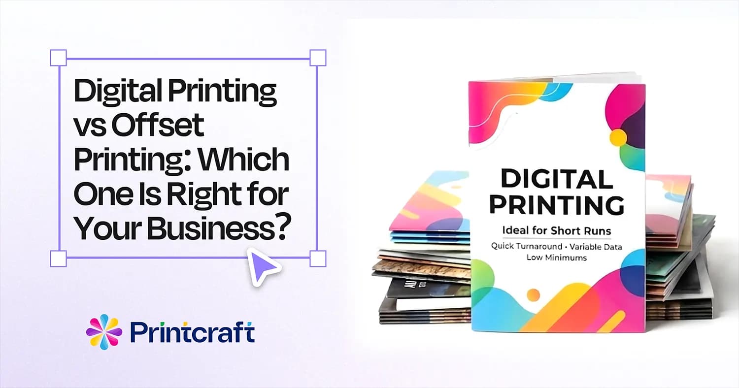 Featured image: Digital vs Offset Printing: Choosing the Best Option for Your Business