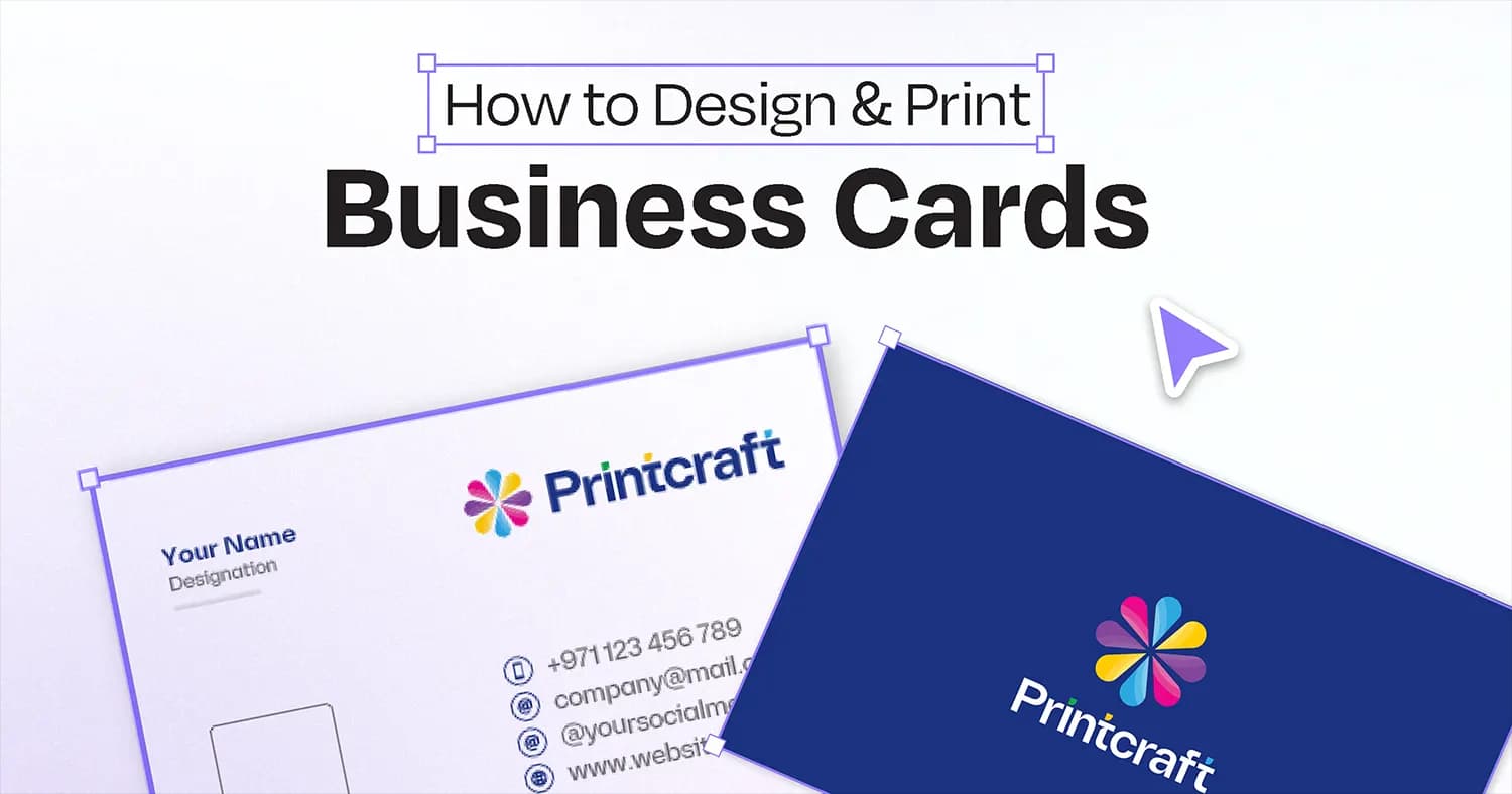 Featured image: How to Design and Print Business Cards