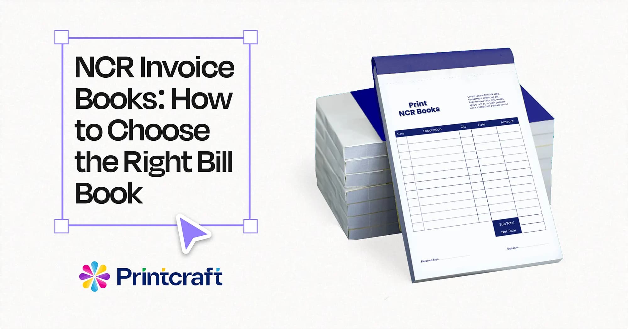 Featured image: NCR Invoice Books: How to Choose the Right Bill Book for Your Business