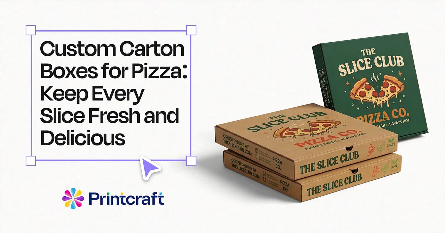 Featured image: Custom Carton Boxes for Pizza: Keep Every Slice Fresh and Delicious