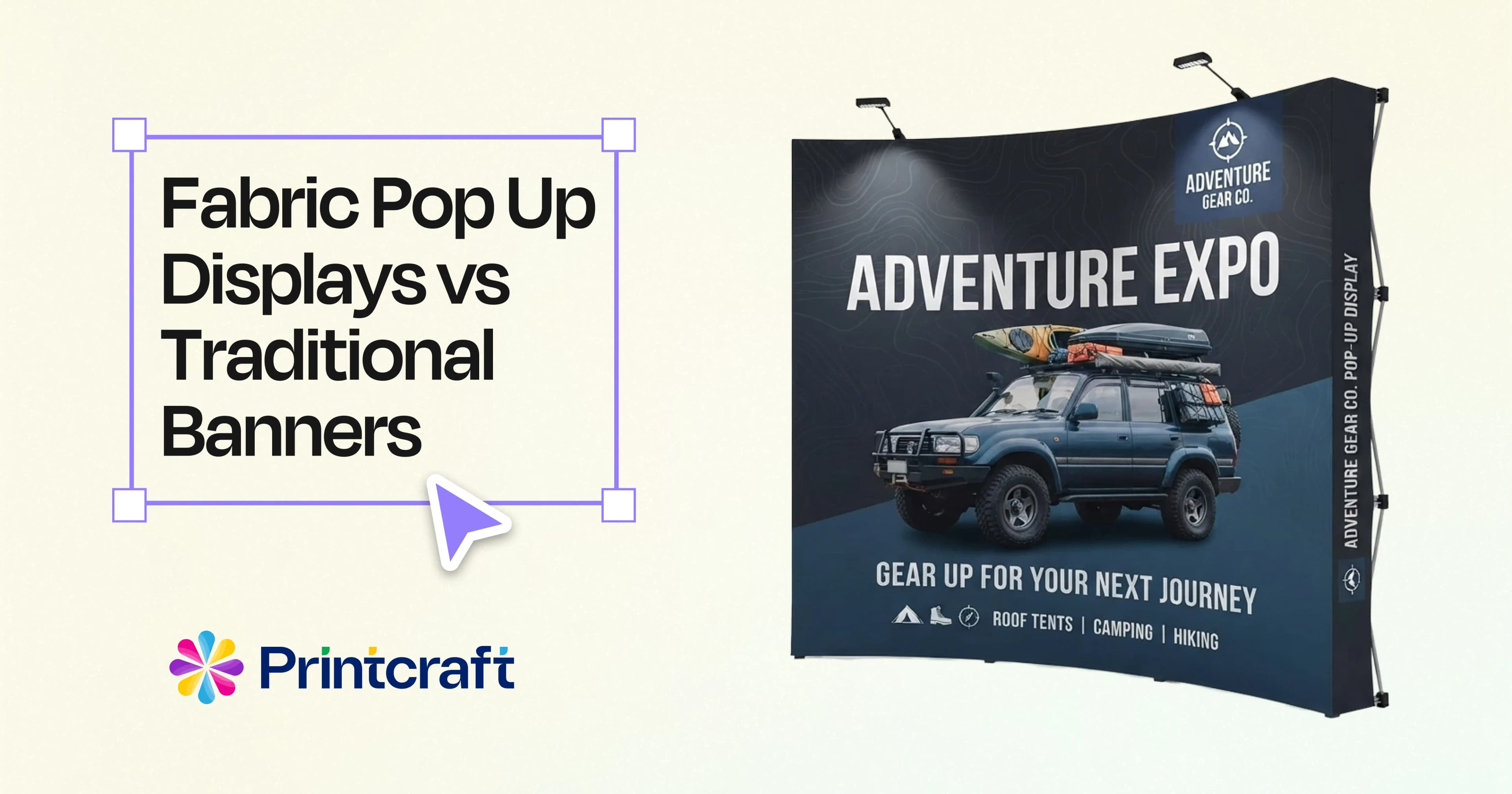 Featured image: Fabric Pop Up Displays vs Traditional Banners: Which Is Better for Your Brand?