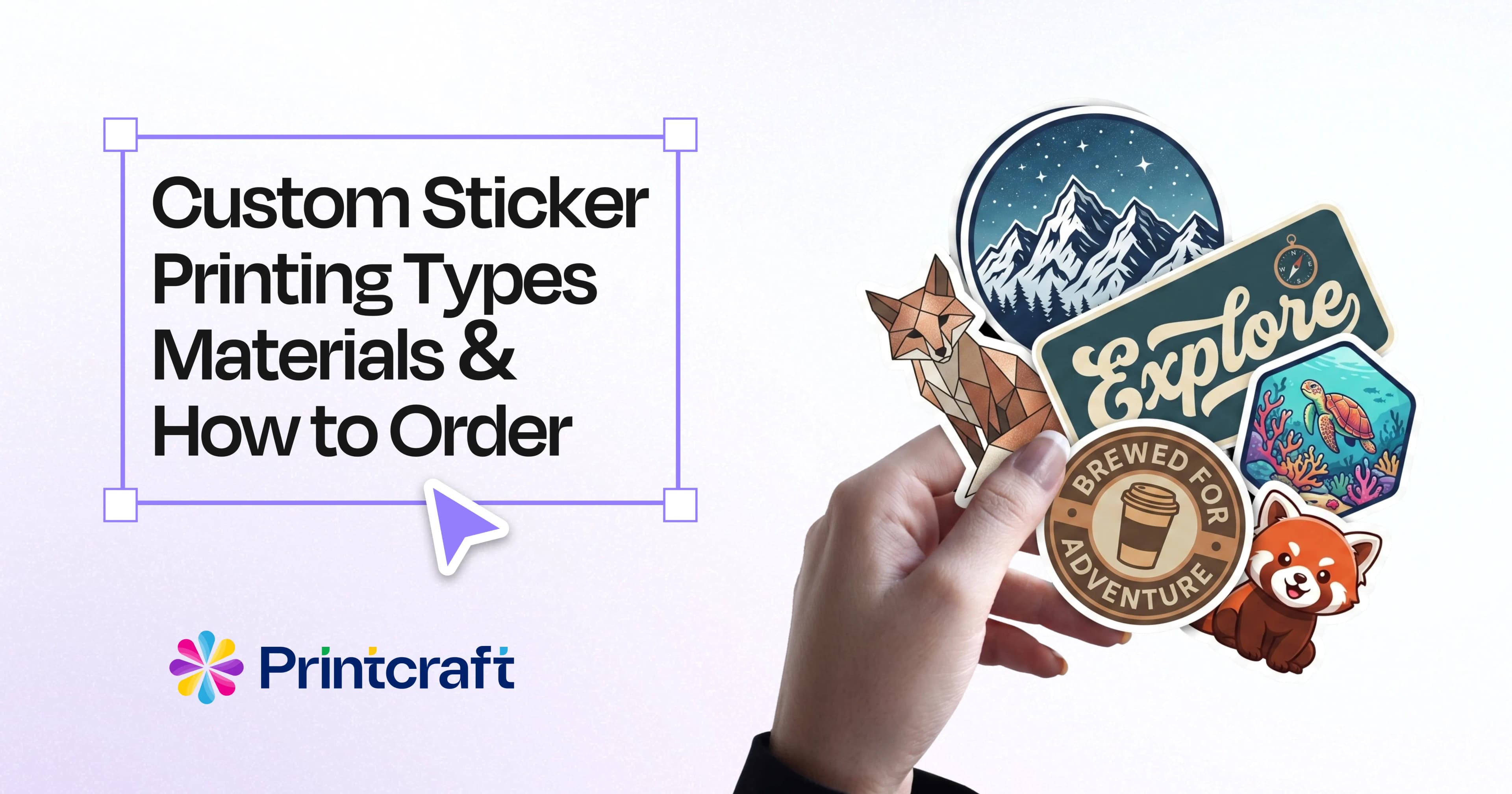 Featured image: Custom Sticker Printing in Dubai: Types, Materials & How to Order