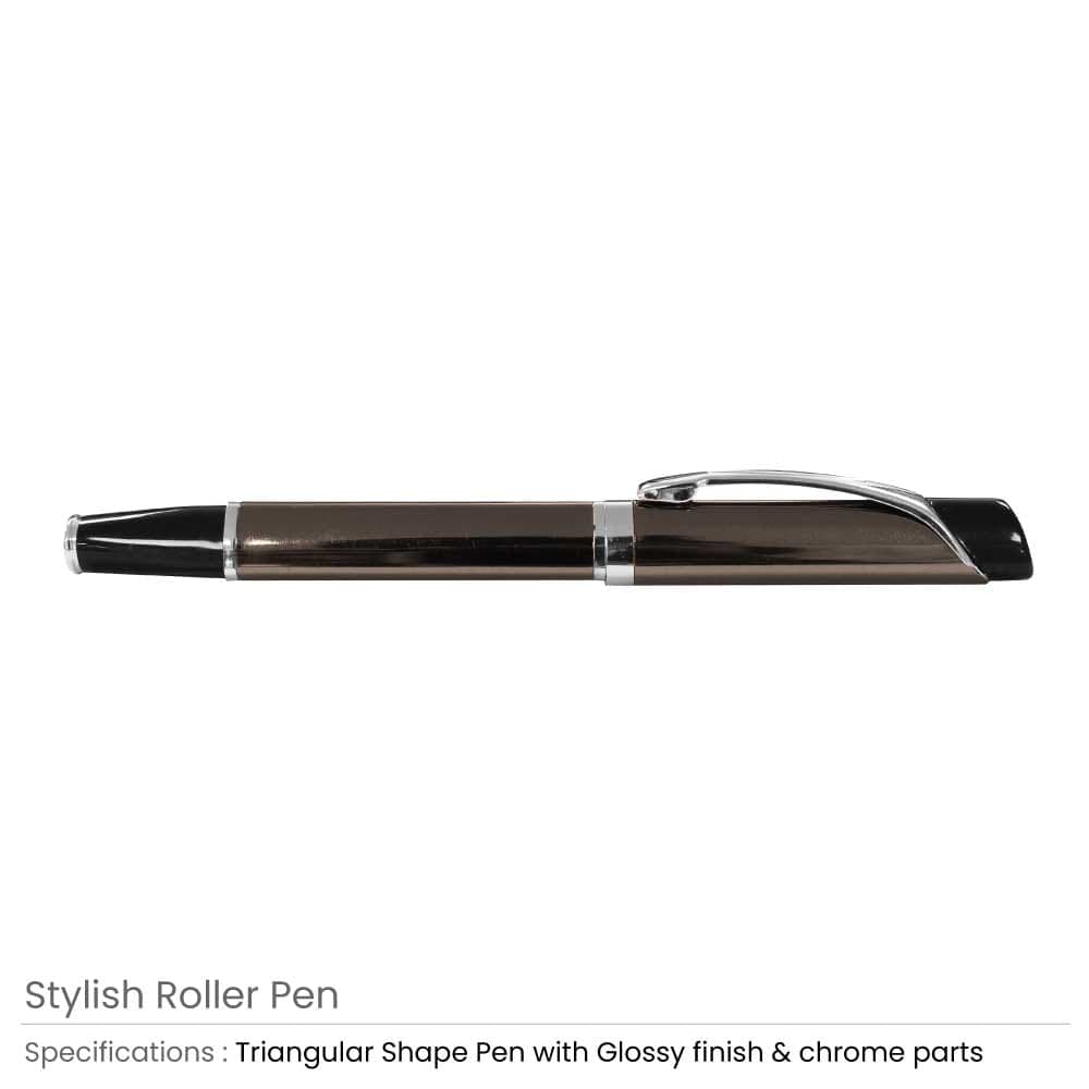 Stylish Metal Roller Pens – image 4